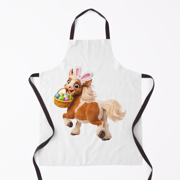 Aperçu de l'œuvre Panier de Pâques Shetland Pony créée et vendue par Sillytoe.