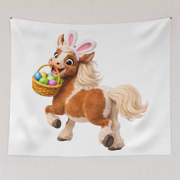 Item preview, Shetland Pony Easter Basket designed and sold by Sillytoe.
