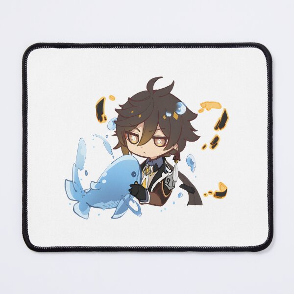 Item preview, Chibi Style Cool Zhongli Fan Art Inspired Design designed and sold by Ncgdisign.