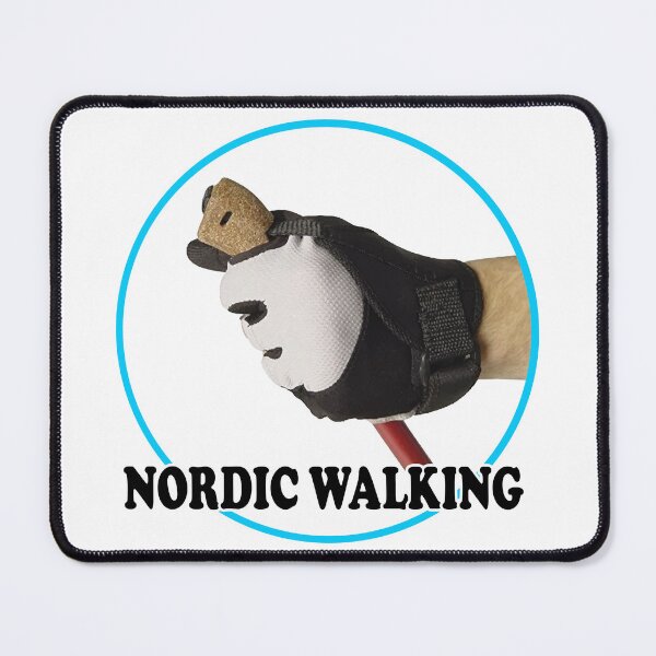 Item preview, Funny Nordic Walking Poles T-Shirt – Perfect Gift for Hikers and Outdoor Fitness Lovers designed and sold by PERIferyART.