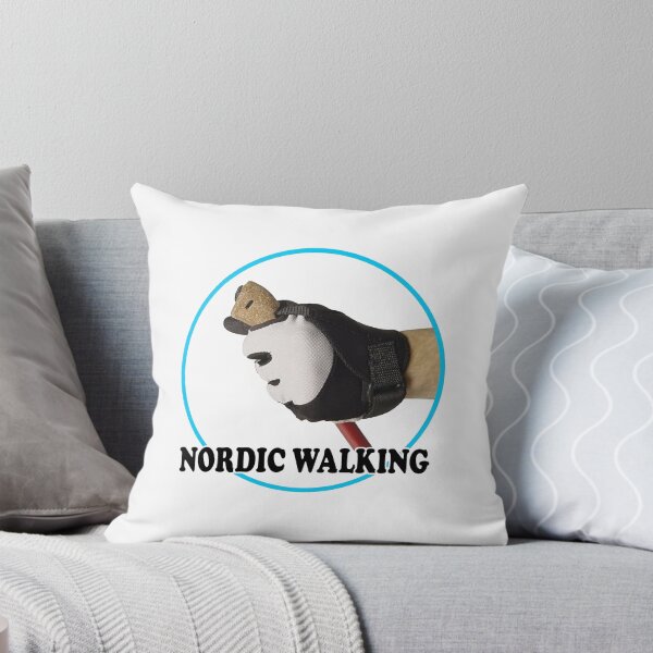 Item preview, Funny Nordic Walking Poles T-Shirt – Perfect Gift for Hikers and Outdoor Fitness Lovers designed and sold by PERIferyART.