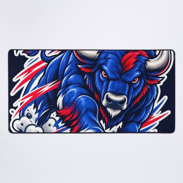 Item preview, Let’s Go Buffalo – Charging Blue Buffalo designed and sold by Kikostas.