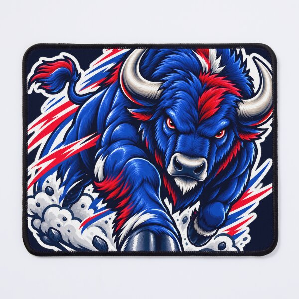 Item preview, Let’s Go Buffalo – Charging Blue Buffalo designed and sold by Kikostas.