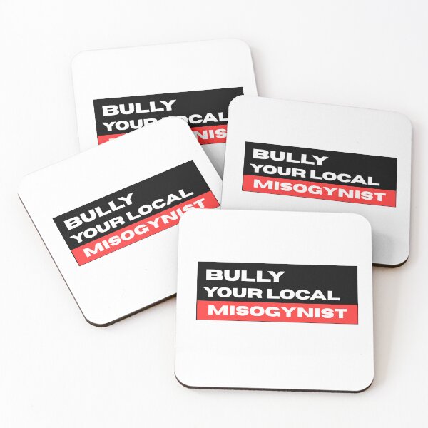 Item preview, Bully your local misgynost - feminist bumper designed and sold by CapriCreatives.