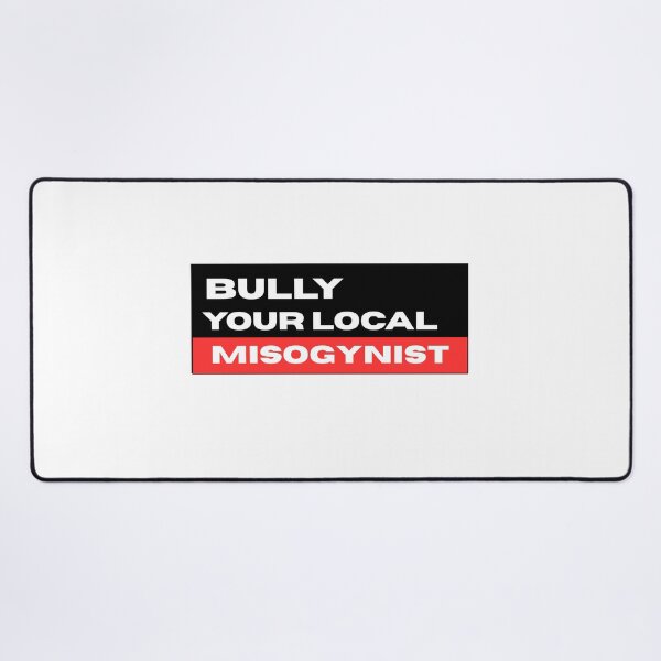 Item preview, Bully your local misgynost - feminist bumper designed and sold by CapriCreatives.