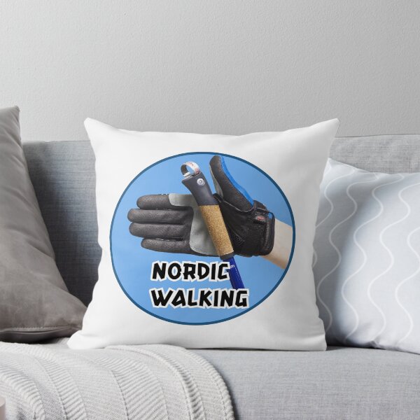 Item preview, Funny Nordic Walking Poles T-Shirt – Perfect Gift for Hikers and Outdoor Fitness Lovers designed and sold by PERIferyART.
