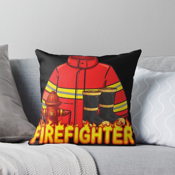 Item preview, Firefighter Captain uniform and fire hydrant designed and sold by Rynasvz.
