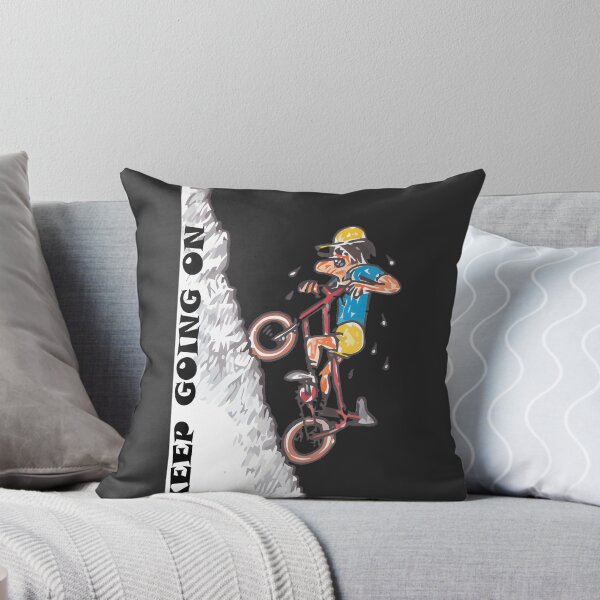 Item preview, Cycling Hill Climb Motivational Design Keep Going Inspirational Quote designed and sold by Riadsoleil20.