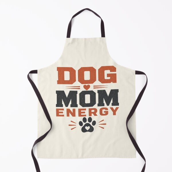 Item preview, Dog Mom Energy Paw Heart Soft Humor Tee designed and sold by GSideArtStore.