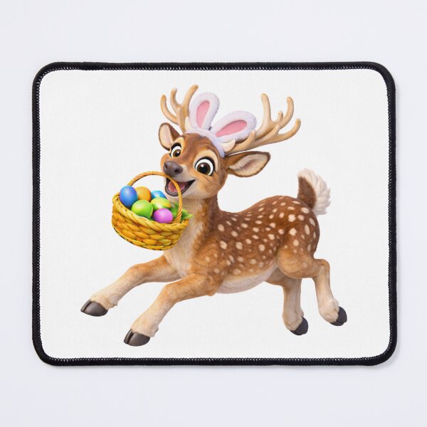 Item preview, Sika Deer Easter Bunny designed and sold by Sillytoe.