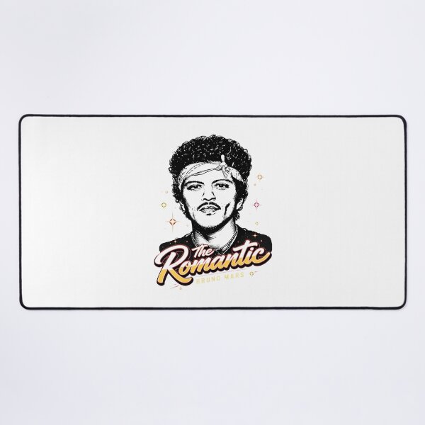 Item preview, Romantic Retro Portrait of Bruno Mars Music Pop Star Fan Art designed and sold by Barhooom.