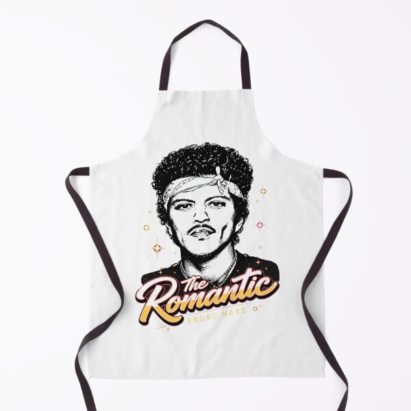 Item preview, Romantic Retro Portrait of Bruno Mars Music Pop Star Fan Art designed and sold by Barhooom.