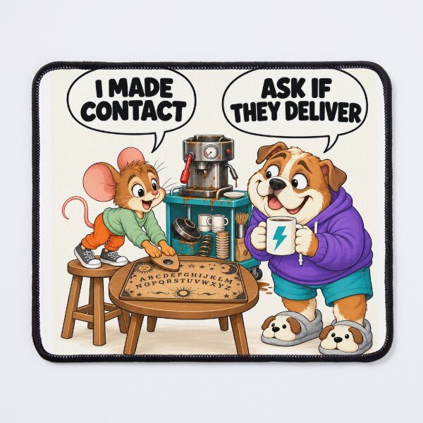Item preview, Coffee Seance Funny Spirit Board Comic designed and sold by SAS-Designer.