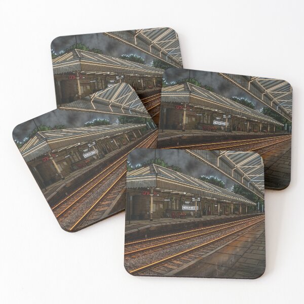 Item preview, Hebden Bridge Railway Station Vintage Neon designed and sold by ArtworkNorth.