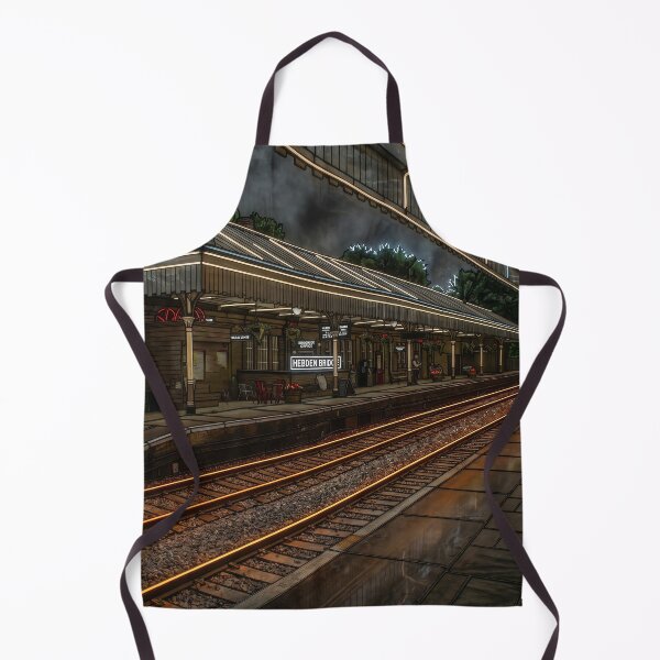 Item preview, Hebden Bridge Railway Station Vintage Neon designed and sold by ArtworkNorth.