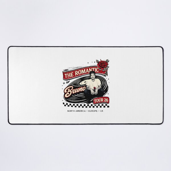 Item preview, Bruno Mars Inspired Romantic Tour Design for Music Lovers designed and sold by Barhooom.