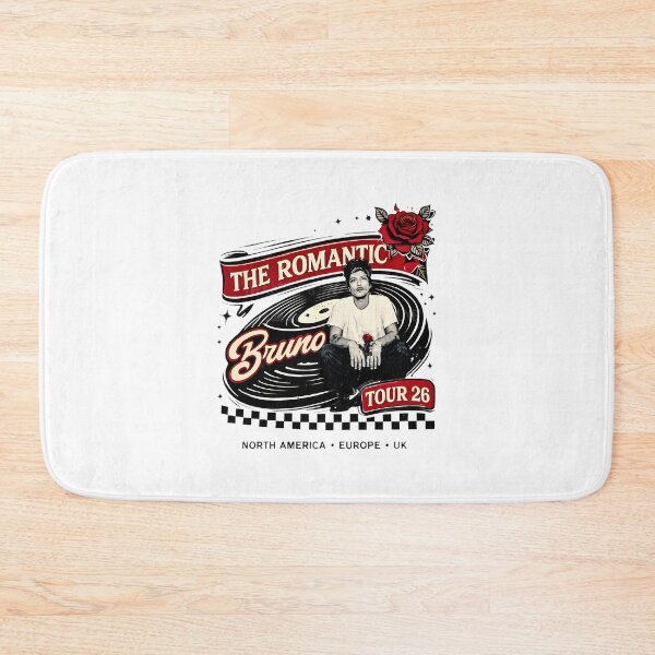Item preview, Bruno Mars Inspired Romantic Tour Design for Music Lovers designed and sold by Barhooom.