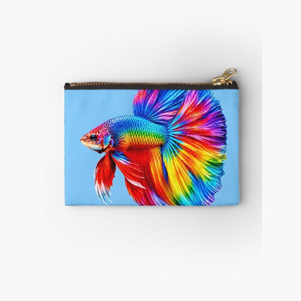 Item preview, Vibrant Rainbow Betta Fish Artwork designed and sold by MagicCrystal.