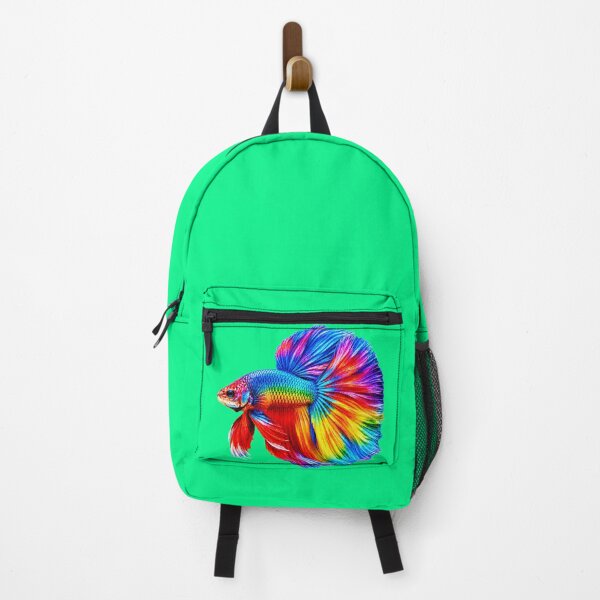 Item preview, Vibrant Rainbow Betta Fish Artwork designed and sold by MagicCrystal.