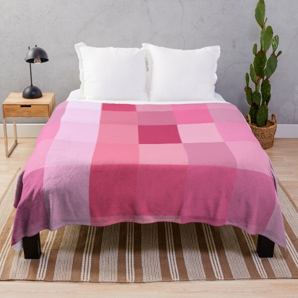 Item preview, Pink Pixels – Bright Pink Colour Palette Pattern designed and sold by MKFDesigns.