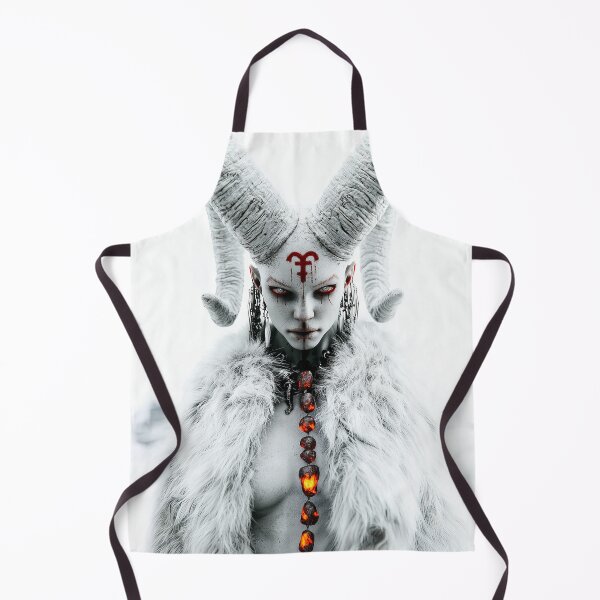 Item preview, Dark Fantasy Ram Goddess designed and sold by Audra-studio.