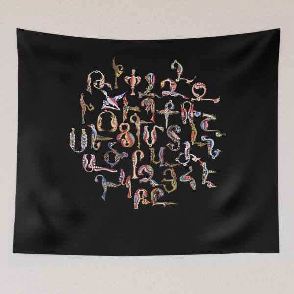 Item preview, Arts Armenian Alphabet Birds Armenia Symbols Men Women designed and sold by BelindaPen.