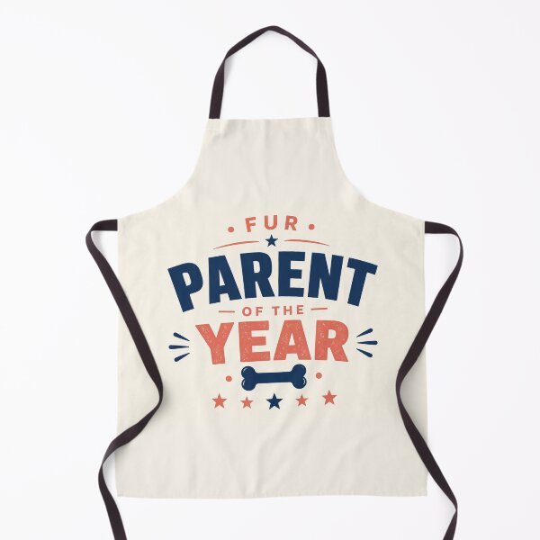 Item preview, Fur Parent of the Year Dog Bone Humor Tee designed and sold by GSideArtStore.