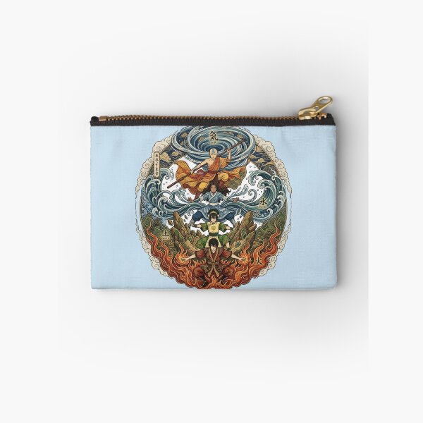 Item preview, Four Elements Bending Masters Japanese Ukiyo-e Art designed and sold by Fine-Arts-Lab.