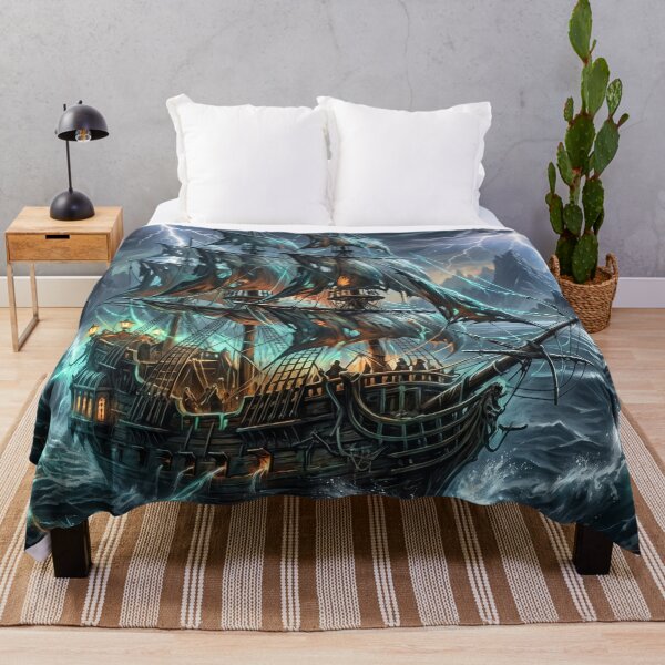 Item preview, Flying Dutchman - Dark Nautical Fantasy Art designed and sold by Lucid Dream Pixel.