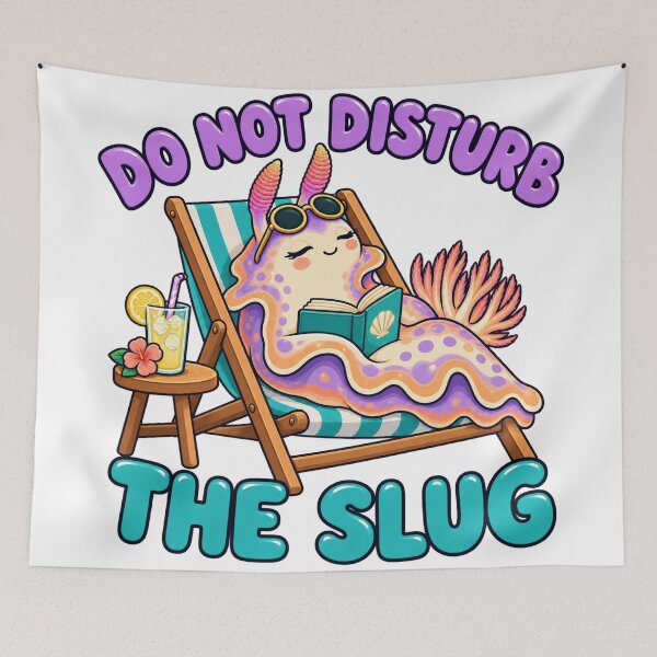 Item preview, Relaxing Sea Slug Do Not Disturb designed and sold by SAS-Designer.