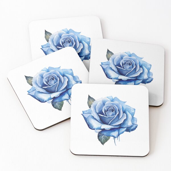 Item preview, Blue Rose | Elegant Floral Aesthetic Art designed and sold by Mandayartstudio.