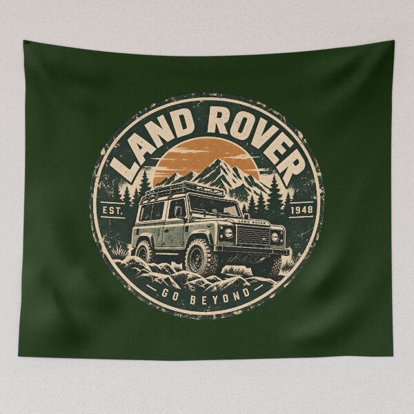 Item preview, Land Rover Go Beyond Vintage 1948 designed and sold by MR-HOOBY.