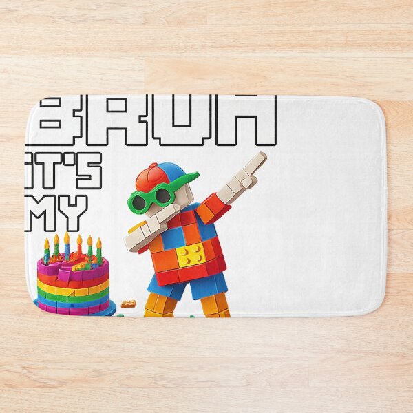 Item preview, Bruh Its My Birthday Master Builder Block Brick Men Boy Kid designed and sold by BelindaPen.