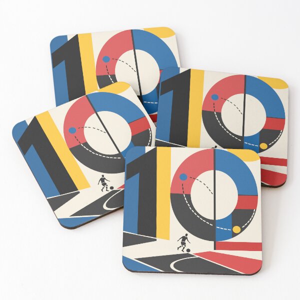 Item preview, The Geometry of the Game Football Print, Bauhaus Soccer Print , Abstract Football Art, Geometric Sports Decor, Modern Soccer Gift designed and sold by Studio pod Burom.