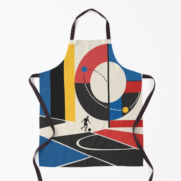 Item preview, The Geometry of the Game Football Print, Bauhaus Soccer Print , Abstract Football Art, Geometric Sports Decor, Modern Soccer Gift designed and sold by Studio pod Burom.