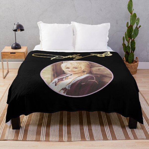 Item preview, Dolly Parton Golden Butterfly Signature And Photo Portrait Men Women designed and sold by BelindaPen.