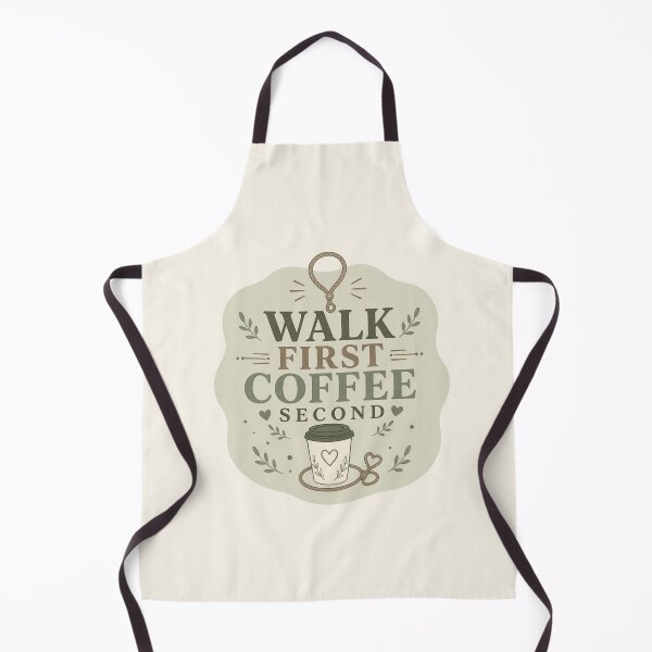 Item preview, Walk First Coffee Second Dog Mom Tee designed and sold by GSideArtStore.