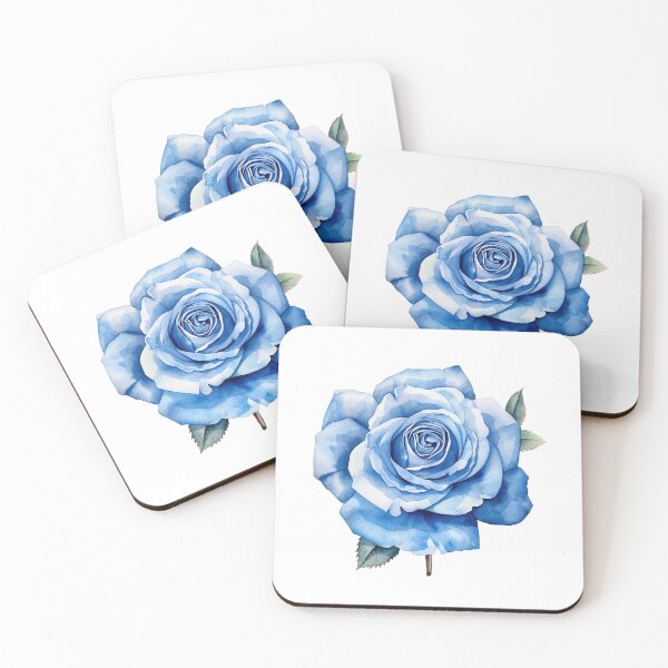 Item preview, Blue Rose | Elegant Floral Aesthetic Art designed and sold by Mandayartstudio.