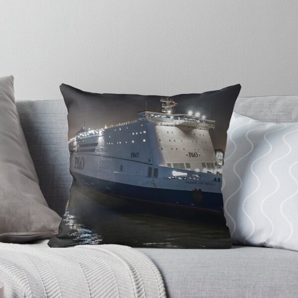 Item preview, P&O Pride of Hull Ferry at Night designed and sold by ArtworkNorth.