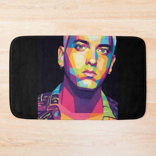 Aperçu de l'œuvre Eminem Pop Art créée et vendue par Kindcorner.