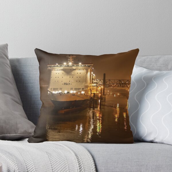Item preview, P&O Pride of Hull Ferry at Night designed and sold by ArtworkNorth.