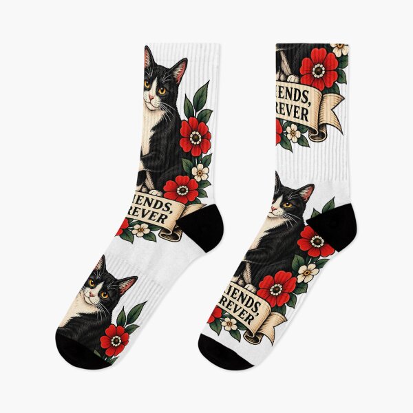 Item preview, Best Friends Paw Forever Cats Art designed and sold by Old's Cool Cat Studio.