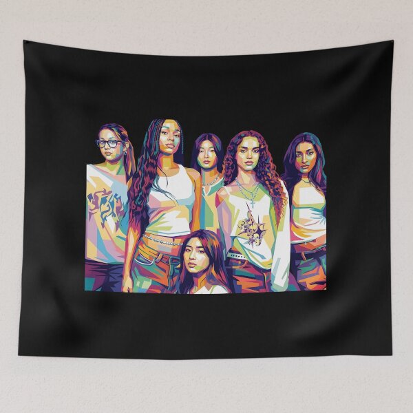 Item preview, Katseye Pop Art designed and sold by Kindcorner.