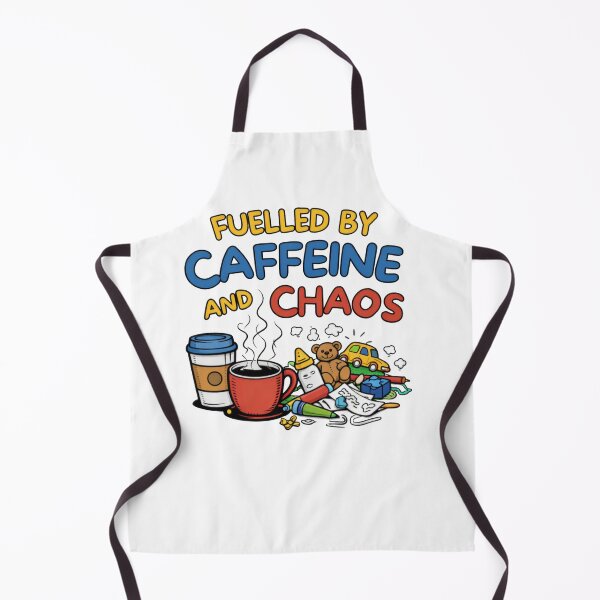 Item preview, Fuelled by Caffeine and Chaos designed and sold by DixieGirlStudio.