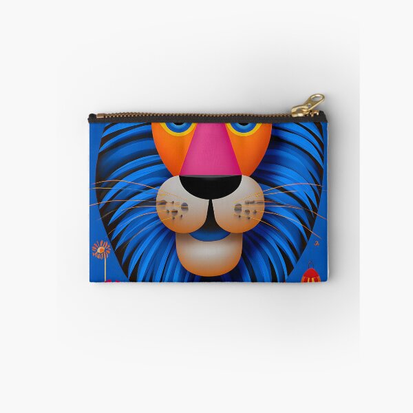 Item preview, Vibrant Abstract Lion Portrait in Bold Colors designed and sold by Artessie.