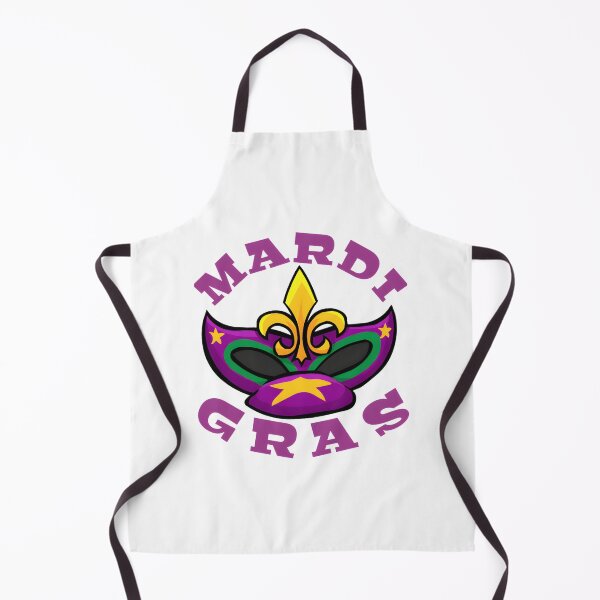 Item preview, Colorful Mardi Gras Celebration Design with Masks and Beads designed and sold by Nishant Turekar.