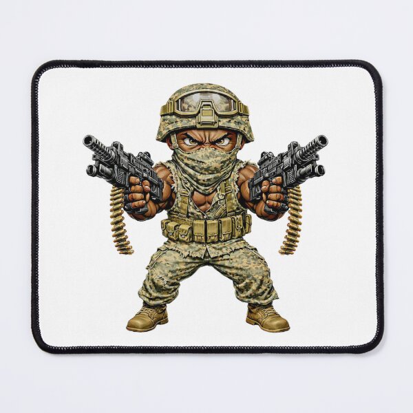 Artikelvorschau, US Military Rogue Gunner: Li'l Soldiers Collection entworfen und verkauft von EscapeArtist13.