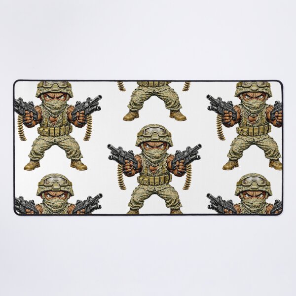 Item preview, US Military Rogue Gunner: Li'l Soldiers Collection designed and sold by EscapeArtist13.