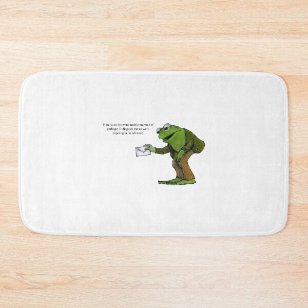 Item preview, Frog and Toad Inspired Design Featuring Frogs Surrounded by a Mountain of Trash designed and sold by Liam Yates.