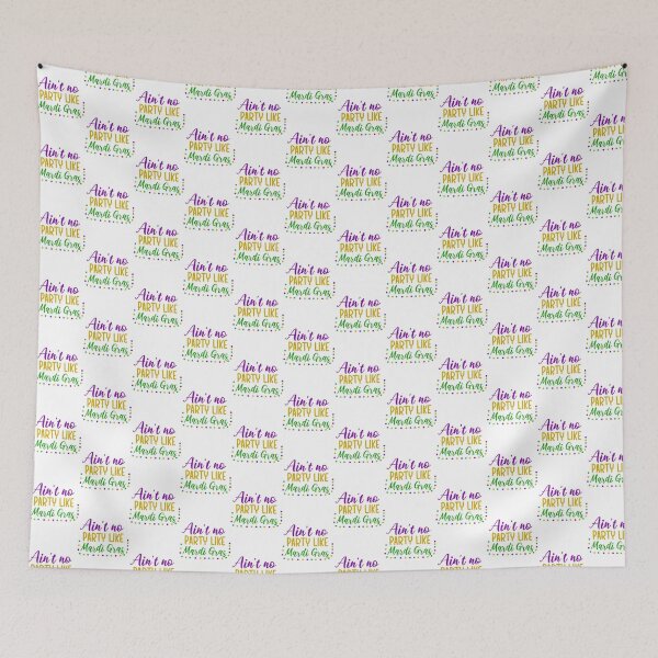 Item preview, Ain't No Party Like Mardi Gras Celebration Design designed and sold by Nishant Turekar.